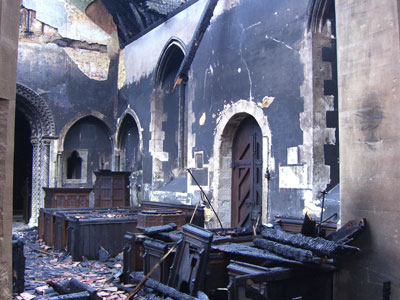 The South nave.